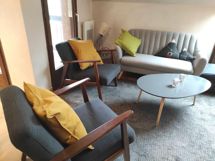 Appartement Vue Montagne, Cosy Et Chaleureux บรีอองซง ภายนอก รูปภาพ